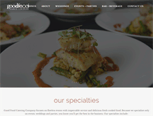 Tablet Screenshot of goodfoodtampa.com